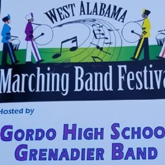 West Alabama Gordo Marching Band Festival 2012